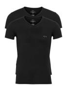 Loungewear Set Tops T-Kortærmet Skjorte Black Armani Exchange