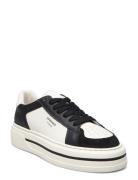 Cph181 Leather Mix Black/Cream Beige Low-top Sneakers Black Copenhagen...