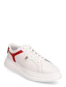 Pointy Court Sneaker Snøresko Flade White Tommy Hilfiger