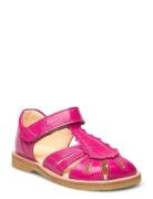 Sandals - Flat - Closed Toe Shoes Summer Shoes Sandals Pink ANGULUS