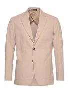 Slhreg-Smith Seersucker Blz Suits & Blazers Blazers Single Breasted Bl...