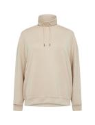 Wa-Sabina Tops Sweatshirts & Hoodies Sweatshirts Beige Wasabiconcept