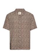 Rrremy Shirt Tops Shirts Short-sleeved Brown Redefined Rebel