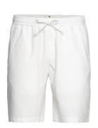 Aklt James Cot/Linen Ela Shorts Bottoms Shorts Casual White Anerkjendt