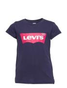 Levi's® Short Sleeve Batwing Tee Tops T-Kortærmet Skjorte Blue Levi's