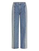 Two-T Straight-Fit Jeans Bottoms Jeans Straight-regular Blue Mango