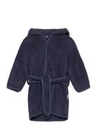 Bath Robe Morgenkåbe Badekåbe Navy Pippi