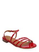 Sandals Flade Sandaler Red Billi Bi