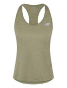 Athletics Tank Sport T-shirts & Tops Sleeveless Green New Balance