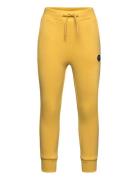 Badge Jog Pant - Gots/Vegan Bottoms Sweatpants Yellow Knowledge Cotton...