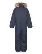 Coverall W. Fake Fur Outerwear Coveralls Snow-ski Coveralls & Sets Nav...