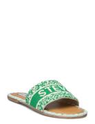 Verah Sandal Flade Sandaler Green Steve Madden