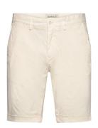 Slim Sunfaded Shorts Bottoms Shorts Chinos Shorts Cream GANT