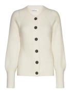 Debbiekb Short Cardigan Tops Knitwear Cardigans Cream Karen By Simonse...