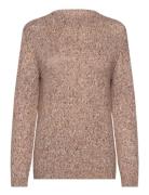 Frspotta Pu 1 Tops Knitwear Jumpers Brown Fransa