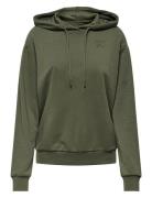 Onpjimba Life Ls Hood Swt Tops Sweatshirts & Hoodies Hoodies Khaki Gre...