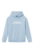 Nlmkouth Ls Bru Sweat W. Hood Tops Sweatshirts & Hoodies Hoodies Blue ...