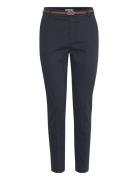 Days Cigaret Pants 2 - Bottoms Trousers Slim Fit Trousers Navy B.young