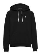 Fleece Pullover Hoodie Tops Sweatshirts & Hoodies Hoodies Black Polo R...