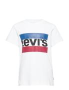 Te-S/S Tee Tops T-Kortærmet Skjorte White Levi's