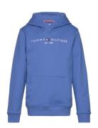 U Corp Logo Ess Hoodie Tops Sweatshirts & Hoodies Hoodies Blue Tommy H...