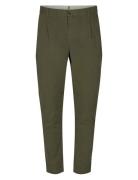 Akjulius Cotton Pleat Pant Bottoms Trousers Chinos Khaki Green Anerkje...