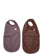 Long Recycled Pu Bib 2-Pack Baby & Maternity Baby Feeding Bibs Sleevel...