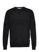 Slhmaine Ls Knit Crew Neck W Tops Knitwear Round Necks Black Selected ...