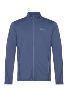 Kolbenberg Fz M Sport Sport Jackets Blue Jack Wolfskin