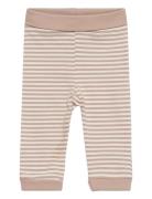 Pants Y/D Stripe Bottoms Sweatpants Beige Fixoni