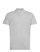 Reg Tonal Shield Ss Rugger Tops Polos Short-sleeved Grey GANT