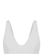 Ayan Bikini Top Swimwear Bikinis Bikini Tops Bandeau Bikinitops White ...