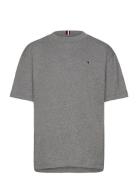 Essential Tee Ss Tops T-Kortærmet Skjorte Grey Tommy Hilfiger