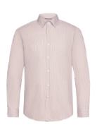 H-Hank-Kent-C1-214 Tops Shirts Business Beige BOSS