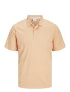 Jprccrodney Ss Polo Sn Tops Polos Short-sleeved Orange Jack & J S