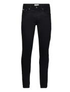 Tapered Fit Jeans Bottoms Jeans Slim Black Lindbergh