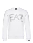 Sweatshirts Tops Sweatshirts & Hoodies Sweatshirts White EA7