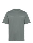 T-Shirt Tops T-Kortærmet Skjorte Green Armani Exchange