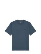 T-Shirts Short Sleeve Tops T-Kortærmet Skjorte Blue Marc O'Polo