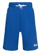 Short Bottoms Shorts Blue BOSS