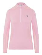 Ls 1/4 Zip Layering Sport Sweatshirts & Hoodies Fleeces & Midlayers Pi...