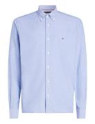 Solid Heritage Oxford Rf Shirt Tops Shirts Casual Blue Tommy Hilfiger