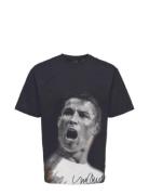 Onsjake Reg Football Ss Tee Tops T-Kortærmet Skjorte Black ONLY & SONS