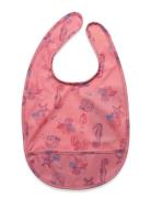 Pu Bib - Aop Baby & Maternity Baby Feeding Bibs Sleeveless Bibs Pink C...