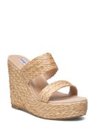 Sunflower Sandal Espadrillos Med Hæl Sandal Beige Steve Madden