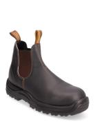 Bl 192 Safety Boot Støvlet Chelsea Boot Brown Blundst