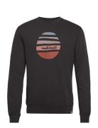 Crewneck Tops Sweatshirts & Hoodies Sweatshirts Black Revolution