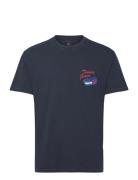 Tjm Reg Unisex Fun Novelty Tee Tops T-Kortærmet Skjorte Navy Tommy Jea...