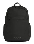 Th Element Backpack Rygsæk Taske Black Tommy Hilfiger