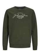 Jjferris Sweat Crew Neck Jnr Tops Sweatshirts & Hoodies Sweatshirts Gr...